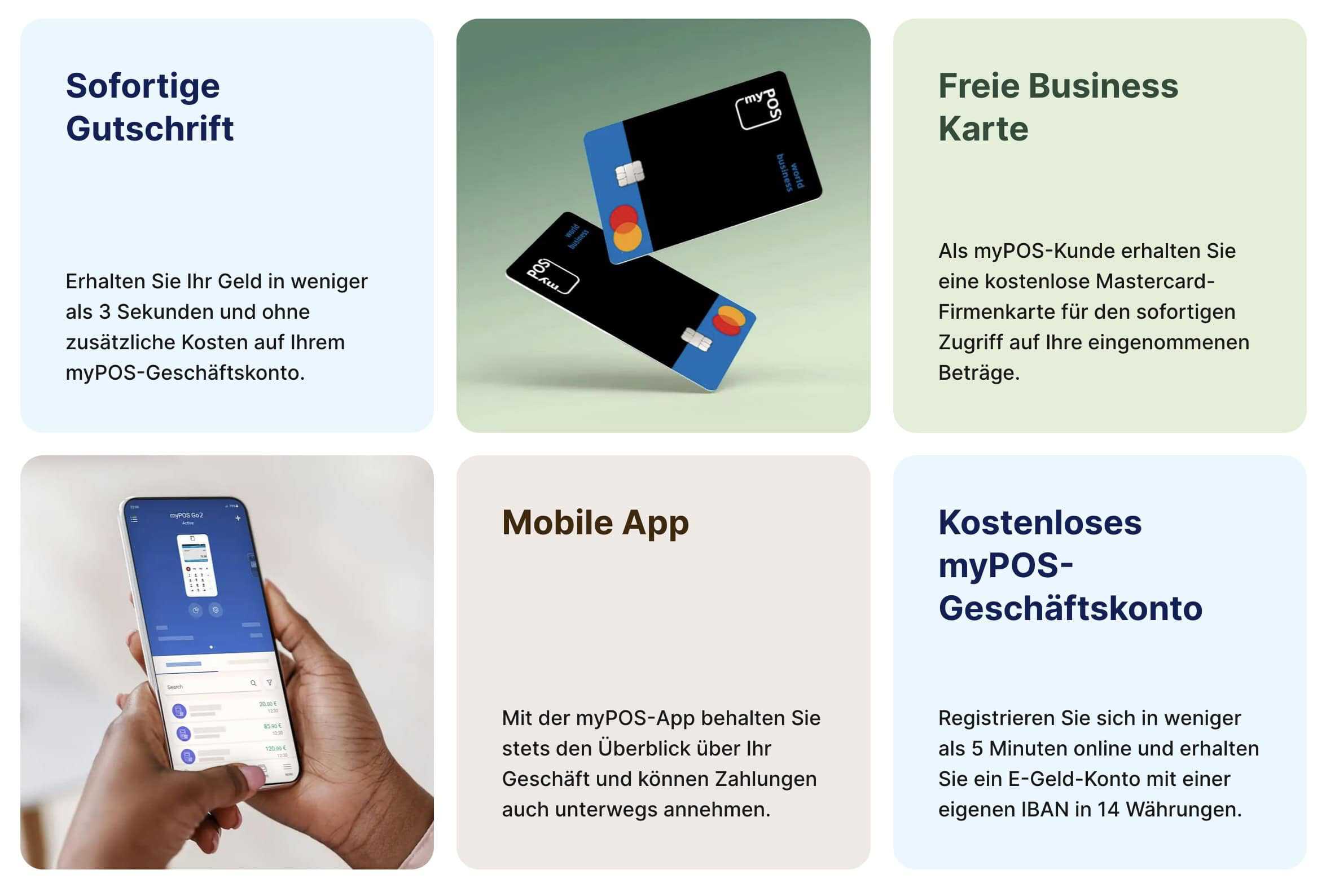 myPOS Features