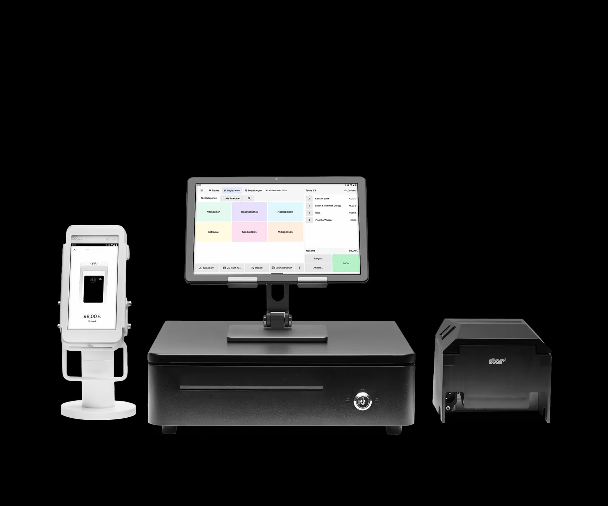 Flatpay Basic POS Samsung Galaxy Tab A9+ Bundle